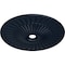 Ekena Millwork Galveston Ceiling Medallion (Canopies up to 4 3/4"), 36 5/8"OD x 3 5/8"ID x 2 3/8"P, Midnight Dream CM36GLMDF - alternate 4